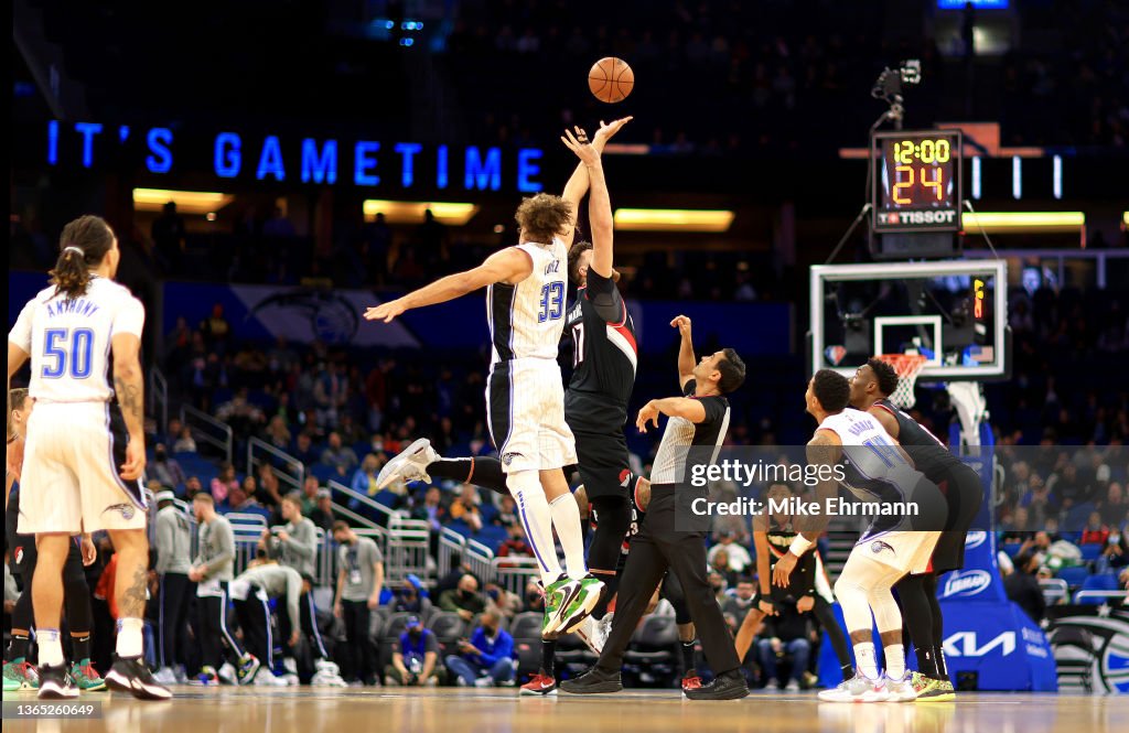 Portland Trail Blazers v Orlando Magic