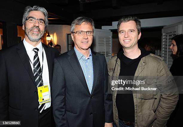 Alain Houde, Quebec Government Representative, Geert Criel Consul General of Foreign Affairs for Belgium and Los Angeles Consul General of France...