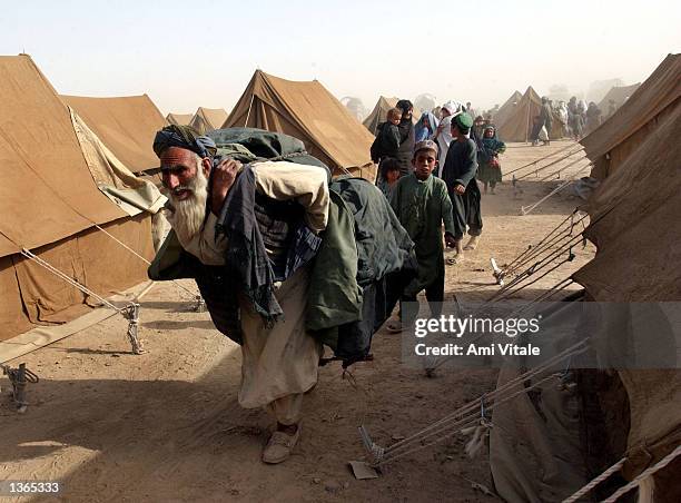 Afghans, mainly Pashtuns and Kuchi nomads who were living in camps around Spin Boldak near the border of Pakistan in southern Afghanistan, are...