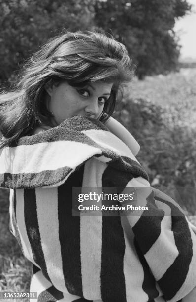 Tunisian-born Italian actress Claudia Cardinale, circa 1960.