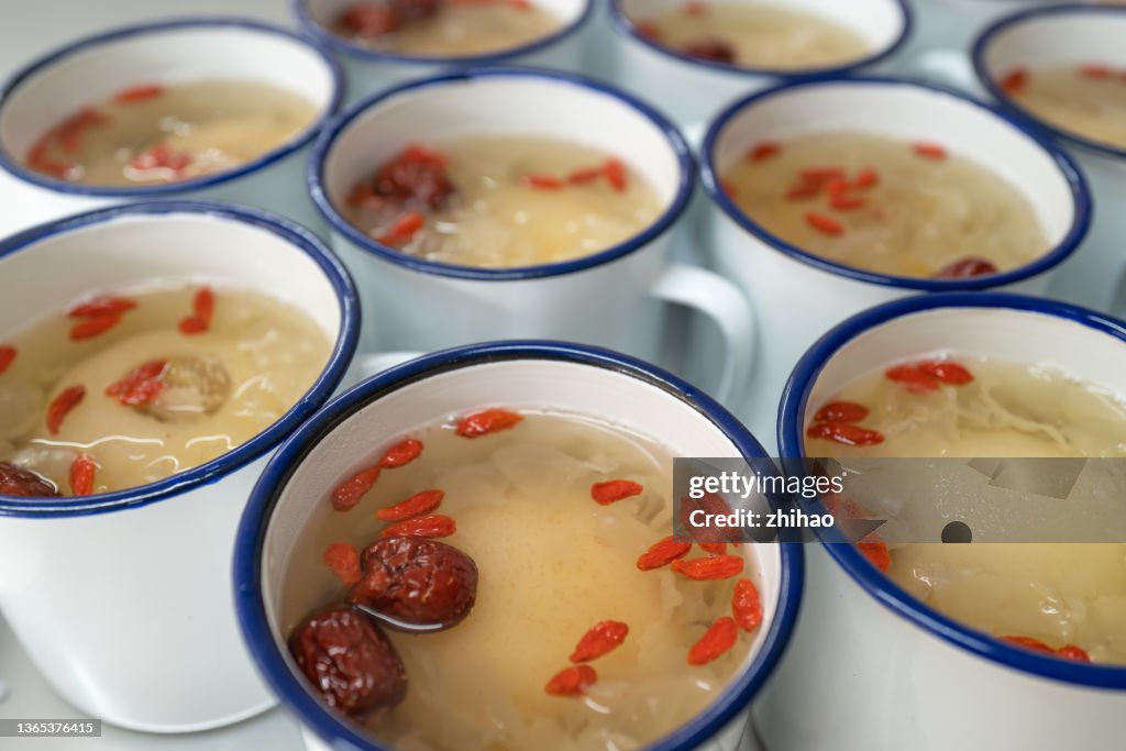 Chinese traditional health nourishing dessert