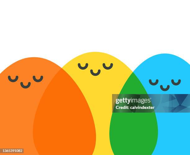 stockillustraties, clipart, cartoons en iconen met emoticons mental health and human emotions - bewustwording over geestelijke gezondheid