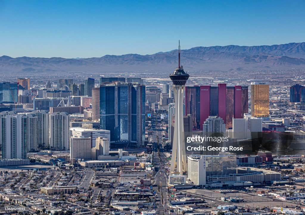 Exploring The Las Vegas Strip From The Air