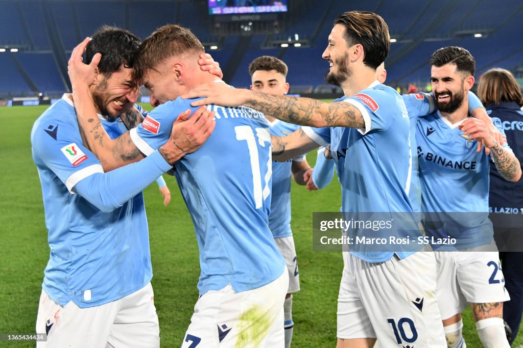 SS Lazio v Udinese Calcio - Coppa Italia