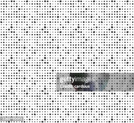 Black Point Pattern Black And White Points Seamless Pattern High-Res Vector Graphic - Getty ...