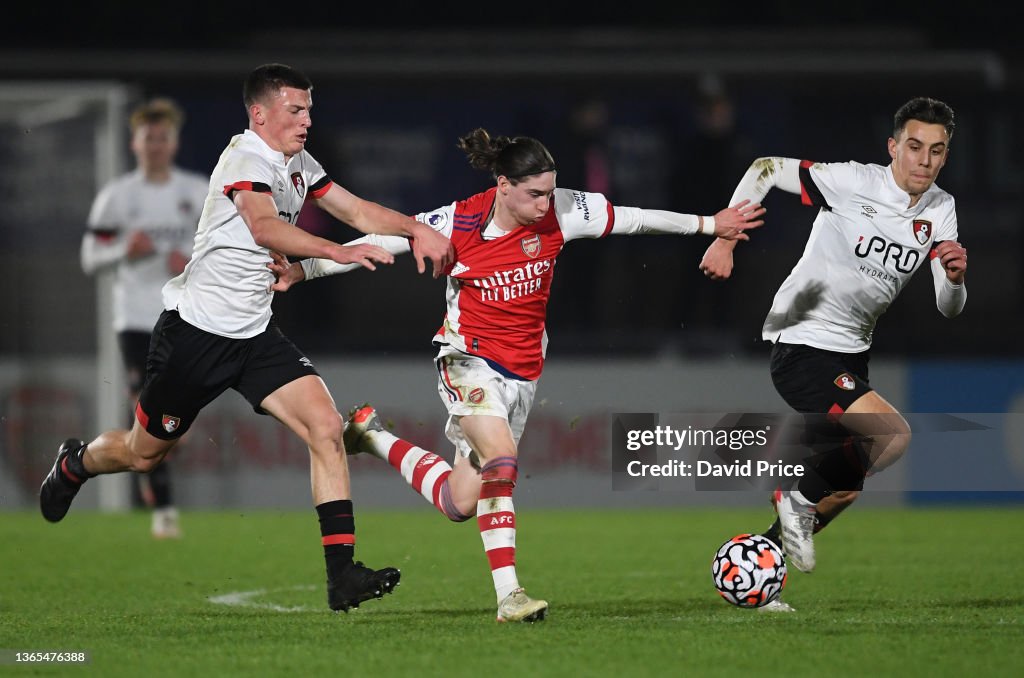Arsenal U23 v AFC Bournemouth U23: Premier League Cup