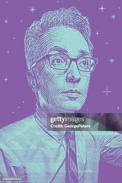 Portrait Of A Native American Businessman Looking For The Way Forward ...