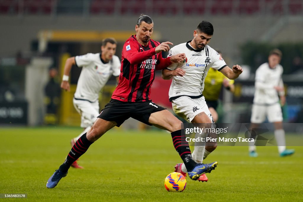 AC Milan v Spezia Calcio - Serie A