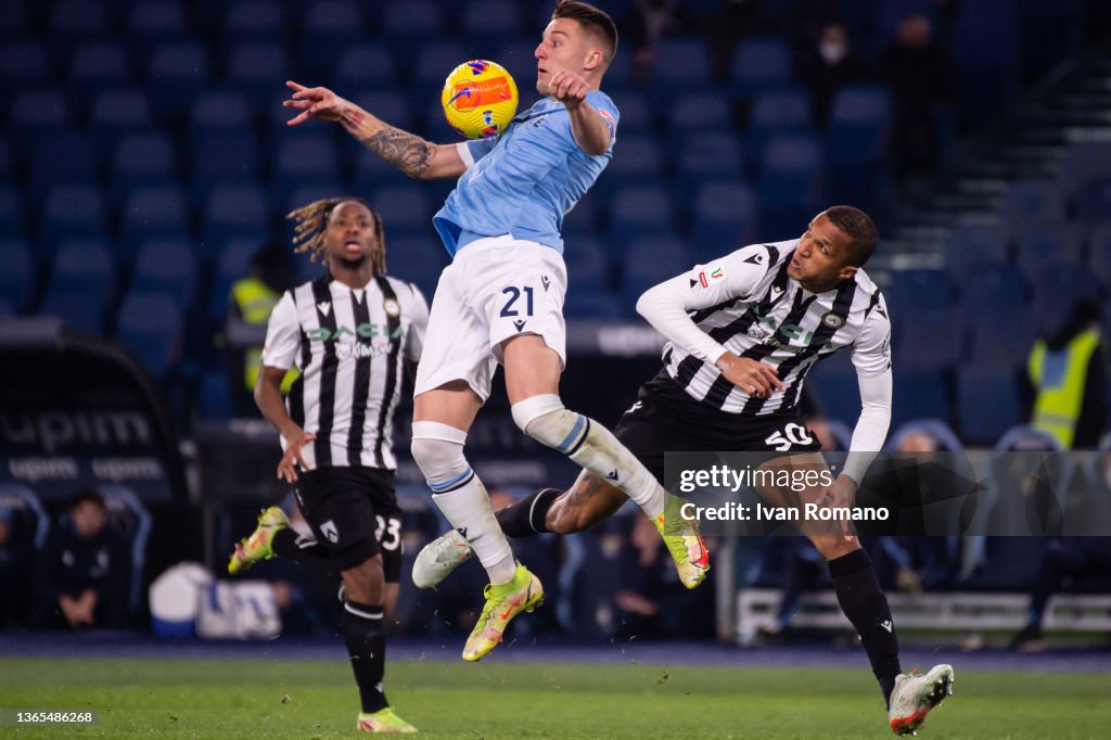 SS Lazio v Udinese Calcio - Coppa Italia