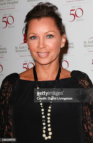 Actress Vanessa Williams attends the 50th anniversary celebration for St. Jude Children's Research Hospital at The Beverly Hilton hotel on January 7,...