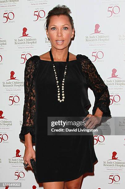 Actress Vanessa Williams attends the 50th anniversary celebration for St. Jude Children's Research Hospital at The Beverly Hilton hotel on January 7,...