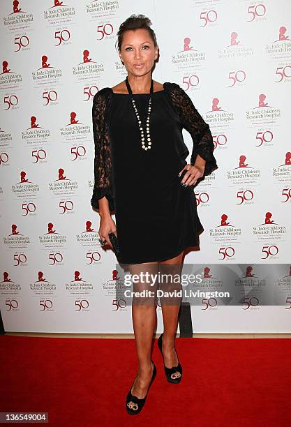 Actress Vanessa Williams attends the 50th anniversary celebration for St. Jude Children's Research Hospital at The Beverly Hilton hotel on January 7,...