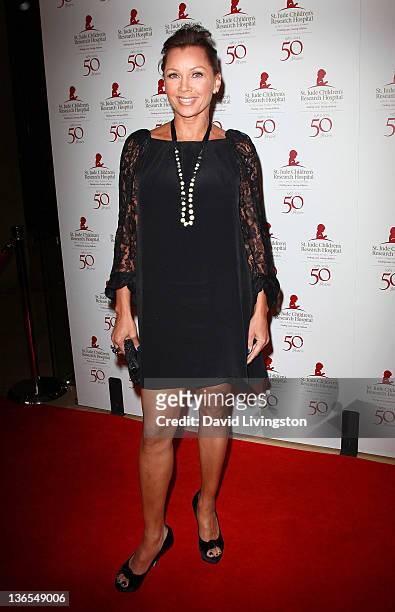 Actress Vanessa Williams attends the 50th anniversary celebration for St. Jude Children's Research Hospital at The Beverly Hilton hotel on January 7,...
