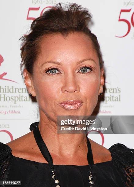 Actress Vanessa Williams attends the 50th anniversary celebration for St. Jude Children's Research Hospital at The Beverly Hilton hotel on January 7,...