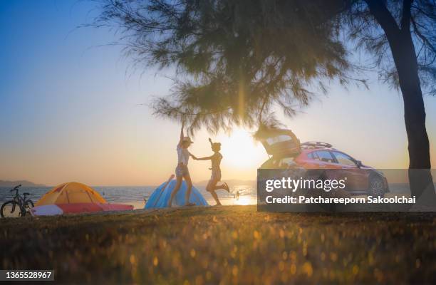 on the summer - entertainment tent bildbanksfoton och bilder