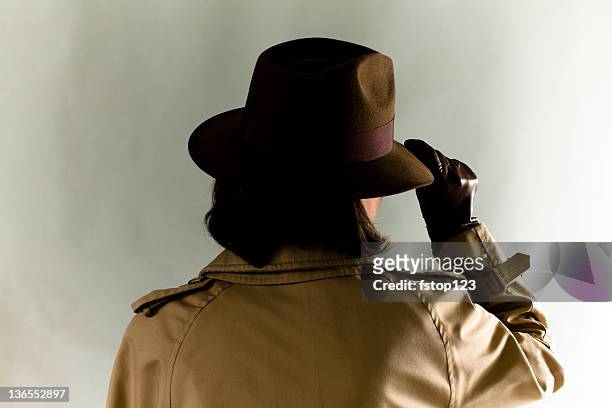 secret agent - female gangster stock pictures, royalty-free photos & images