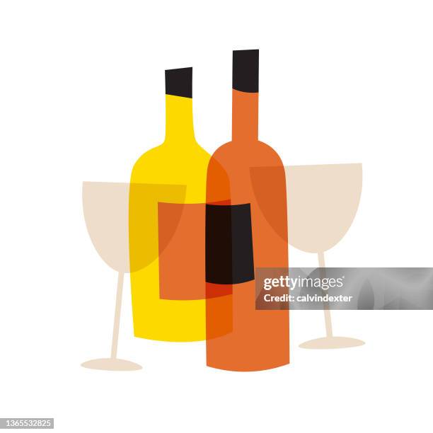 ワインボトル - wine bottle点のイラスト素材／クリップアート素材／マンガ素材／アイコン素材