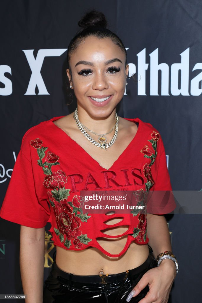 Inas Rapper DJ Sky High Baby attends the Inas X Birthday Bash at Doheny Room on ...
