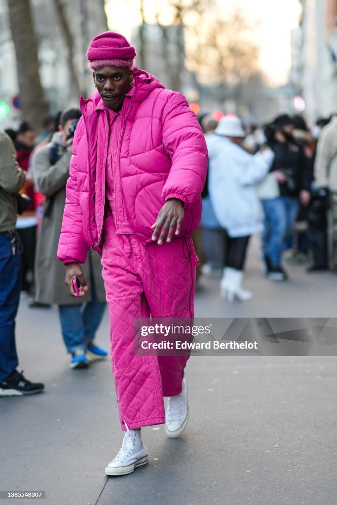 Street Style Day One - Paris Fashion Week - Menswear F/W 2022-2023
