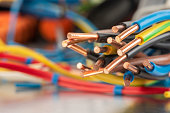Copper cable wire used in electrical installation