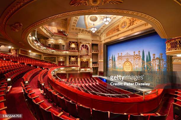 General view of the Theatre Royal Drury Lane on May 20,2021 in London, England. N