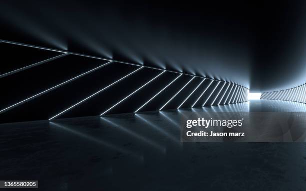 tunnels and roads - parking garage stock-fotos und bilder