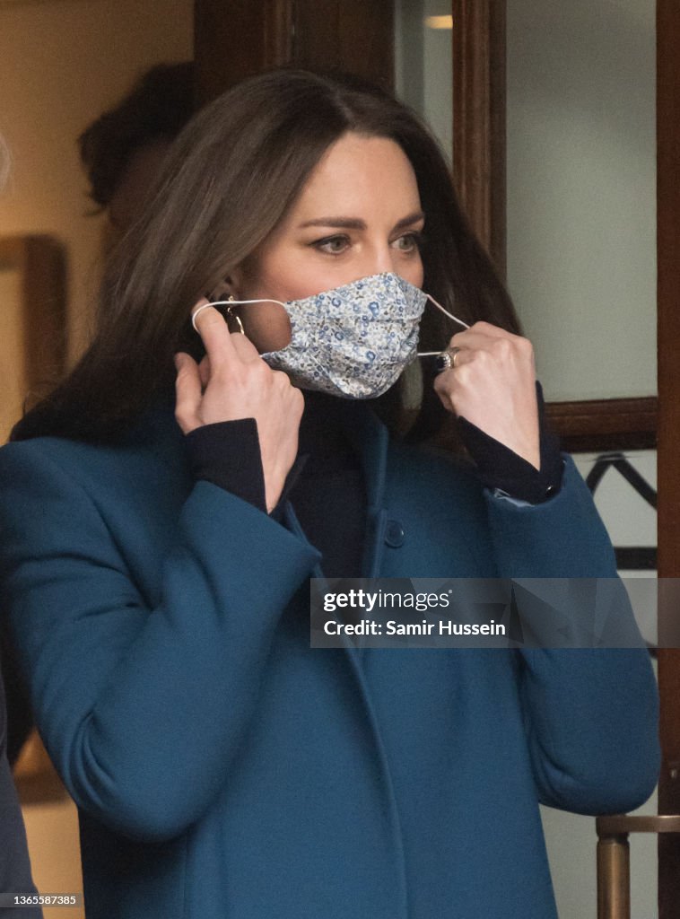 The Duke And Duchess Of Cambridge Visit The Foundling Museum