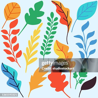 Seamless leaf pattern Seamless leaf pattern