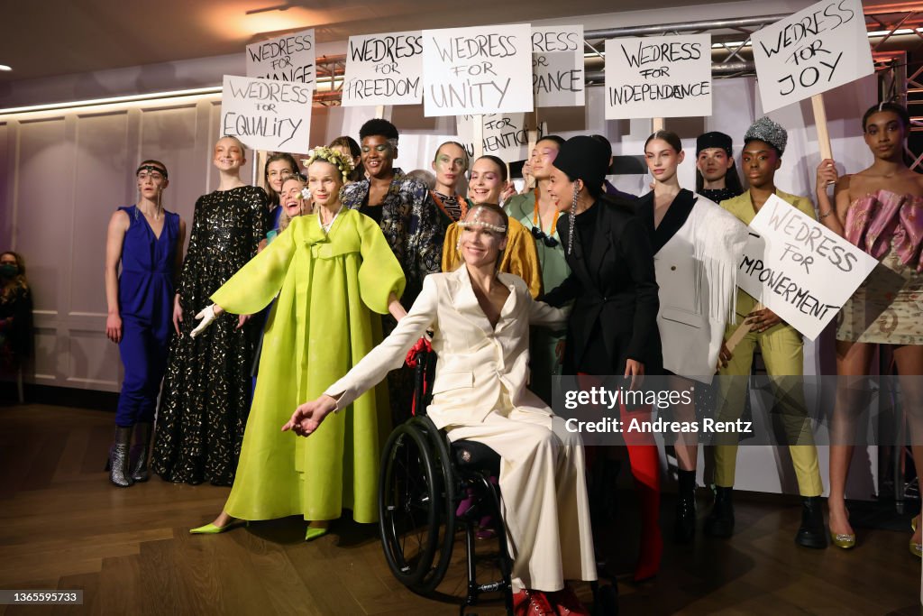 Opening Show by Eyecandy Frankfurt & WeDress Collective - Frankfurt Fashion Week January 2022