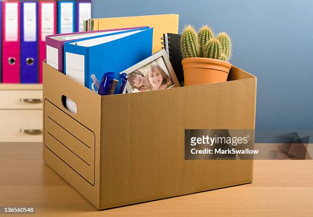 made redundant - moving office stock pictures, royalty-free photos & images