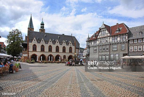 germany, historic town of goslar - goslar stockfoto's en -beelden
