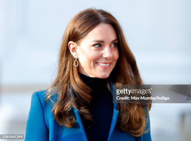 Catherine, Duchess of Cambridge visits the Foundling Museum to learn more about the care sector and meet those with direct experience of living in...