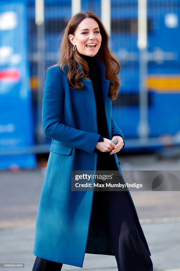The Duke And Duchess Of Cambridge Visit The Foundling Museum