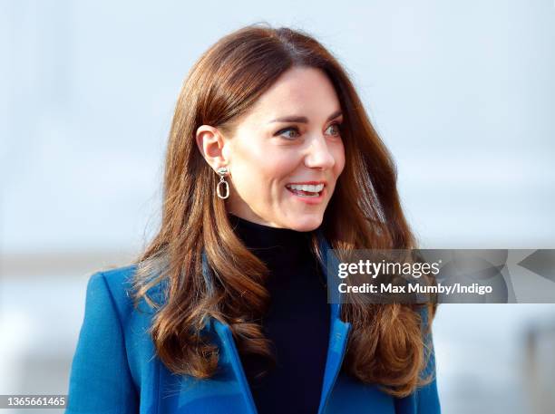 Catherine, Duchess of Cambridge visits the Foundling Museum to learn more about the care sector and meet those with direct experience of living in...