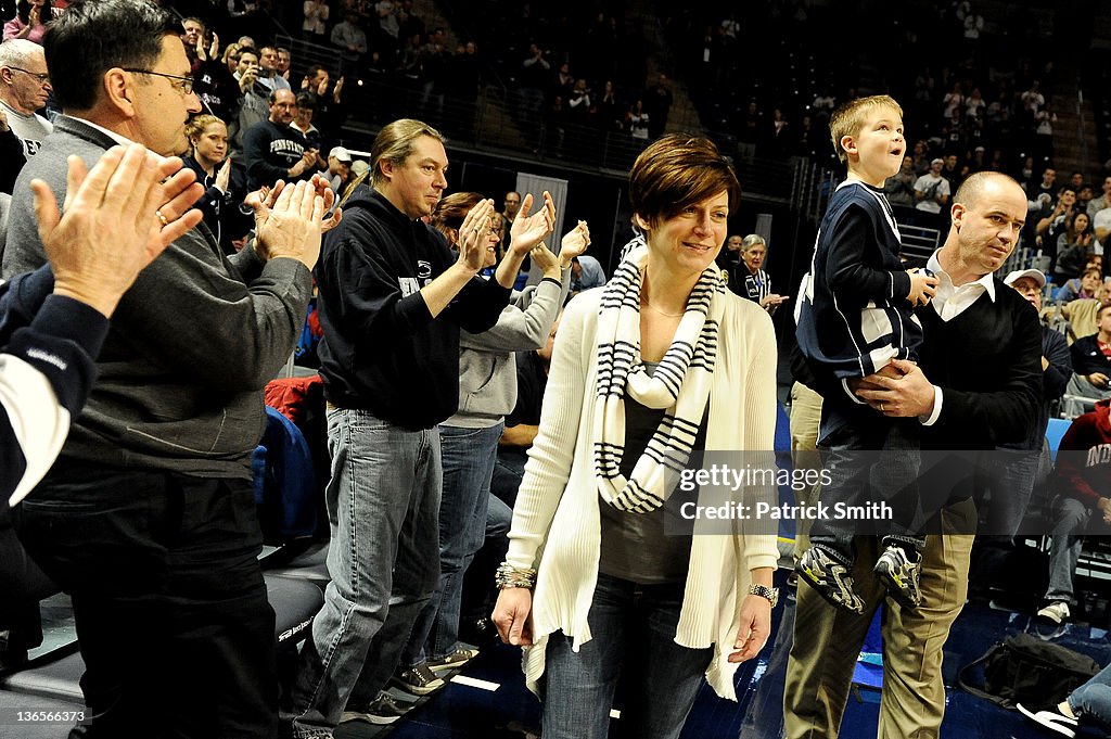 New Penn State Head Football Coach Bill O'Brien Attends Men's Basketball Game