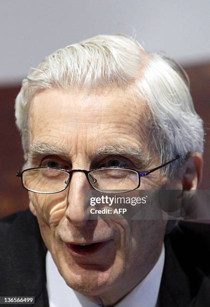 Astronomer Royal Martin Rees gives a lecture "From Planets to Universes" at Stephen Hawking’s 70th birthday symposium lecture at The University of...