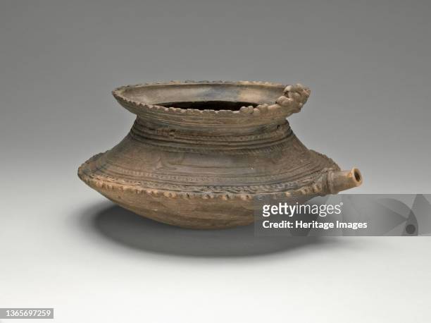 Pot with Spout, circa 1000-300 B.C. Artist Unknown.