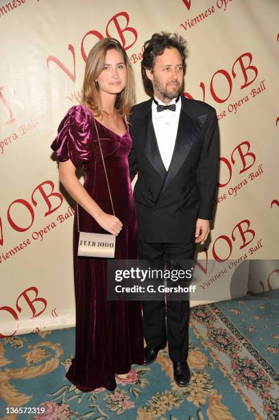 Lauren Bush and David Lauren attend the 56th annual Viennese Opera Ball at The Waldorf=Astoria on February 4, 2011 in New York City.