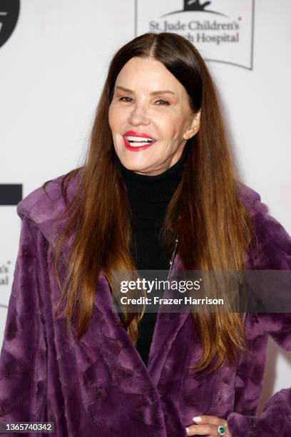 Janice Dickinson attends the LA Art Show Opening Night Premiere Party Benefiting St. Jude hosted by Kaia Gerber at Los Angeles Convention Center on...