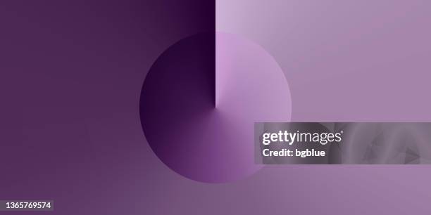 stockillustraties, clipart, cartoons en iconen met abstract design with purple gradient color - trendy background - houding