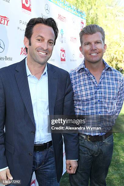 Directors Scott Waugh and Mike McCoy attend the Variety's Indie Impact Award & 10 Directors to Watch brunch presented by Mercedes-Benz at the 23rd...