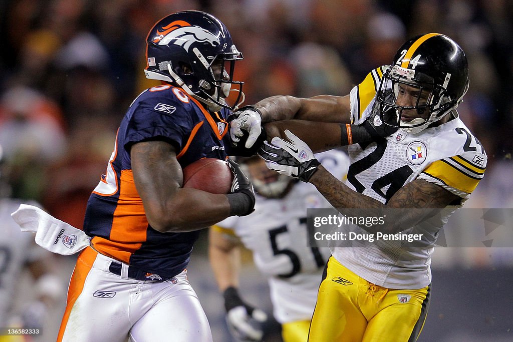 Wild Card Playoffs - Pittsburgh Steelers v Denver Broncos