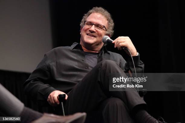 Albert Brooks attends an evening with Albert Brooks featuring "Drive" at The Film Society of Lincoln Center, Walter Reade Theatre on January 8, 2012...