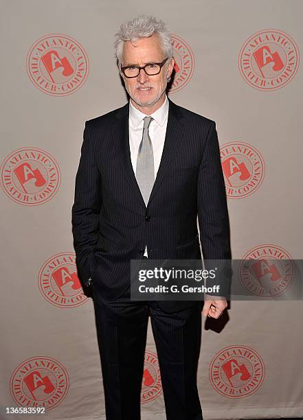 Actor John Slattery attends "Can You Spare A Dime?" presented by Atlantic Theater Company's Annual Spring Gala at The Lighthouse at Chelsea Piers on...