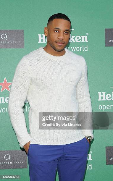 Reggie Yates attends Heineken Champions League Final VIP After Party held at One Marylebone on May 28, 2011 in London, England.