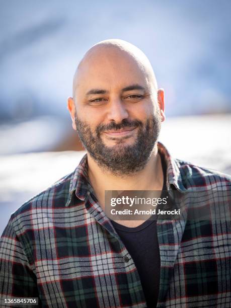 Jerome Commendeur attends the 25th L'Alpe d'Huez International Comedy Film Festival - Day Four on January 20, 2022 in Alpe d'Huez, France.