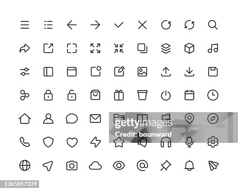 Small User Interface Line Icons Editable Stroke Small User Interface Line Icons Editable Stroke
