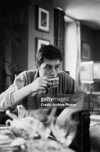 French actor Alain Delon, circa 1960.