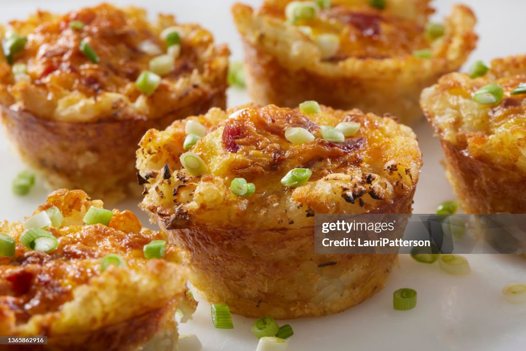 Crispy Tatar Tot Breakfast Egg Cups