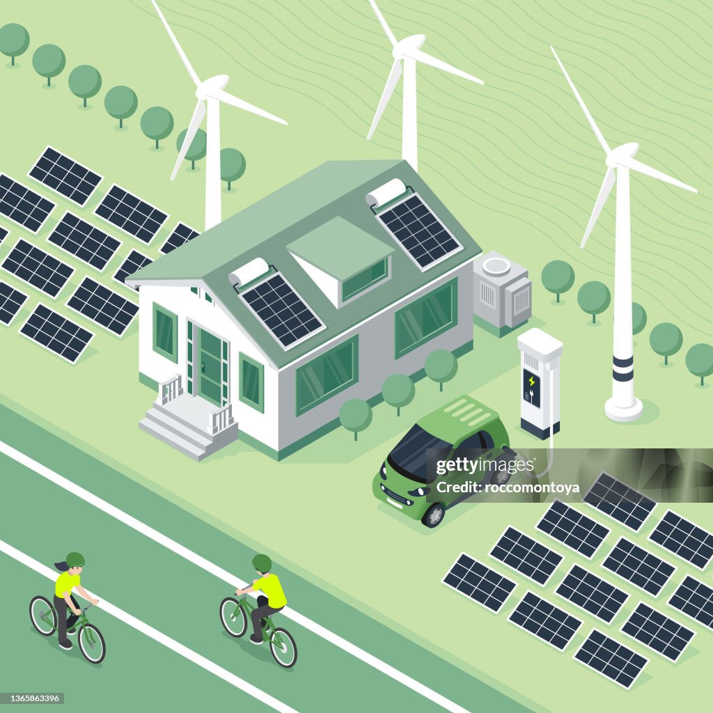 Isometric smart city